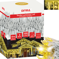 LUCE LED PIOGGIA - BIANCO CALDO - EFFETTO DIAMANTE