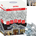 LUCE LED PIOGGIA - BIANCO FREDDO- EFFETTO DIAMANTE