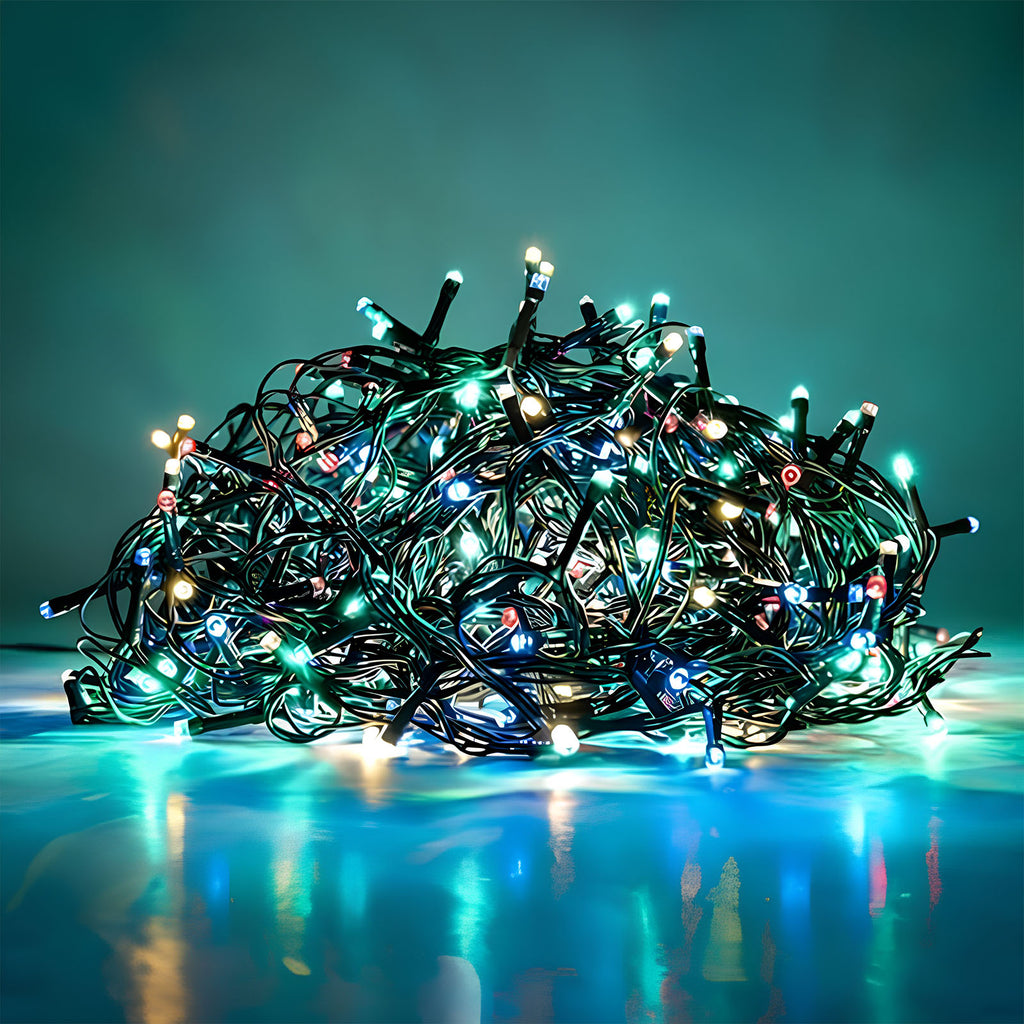 LUCE LED PANNELLO SOLARE - MULTICOLOR