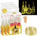 SET 3 FILI LUMINOSI A TAPPO - ORO