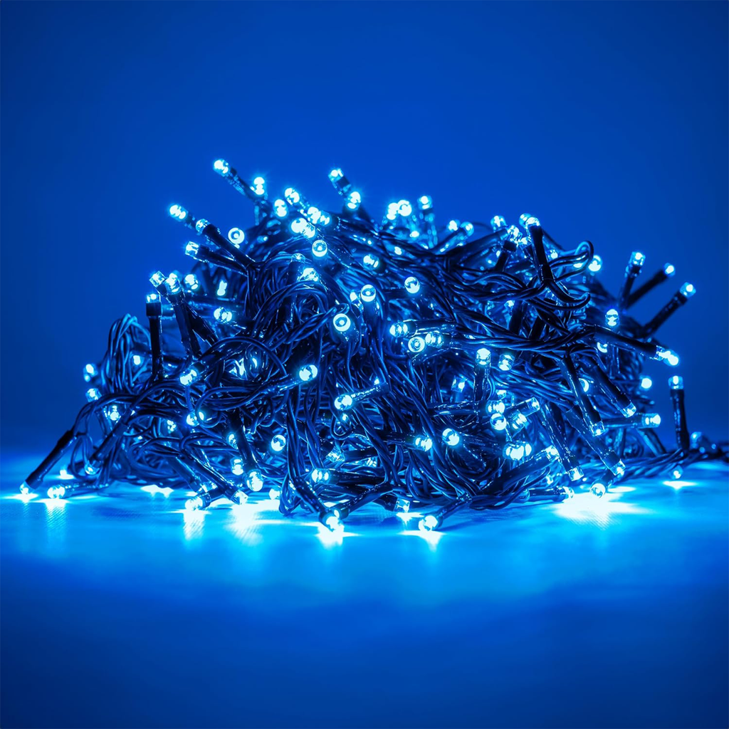 LUCE LED PANNELLO SOLARE - BLU ZAFFIRO