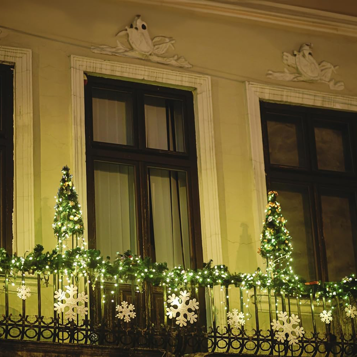 LUCE ALBERO DI NATALE - VERDE - 8 EFFETTI LUCE