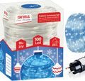 LUCE CAVO TRASPARENTE LED - BLU ZAFFIRO - 8 EFFETTI LUCE