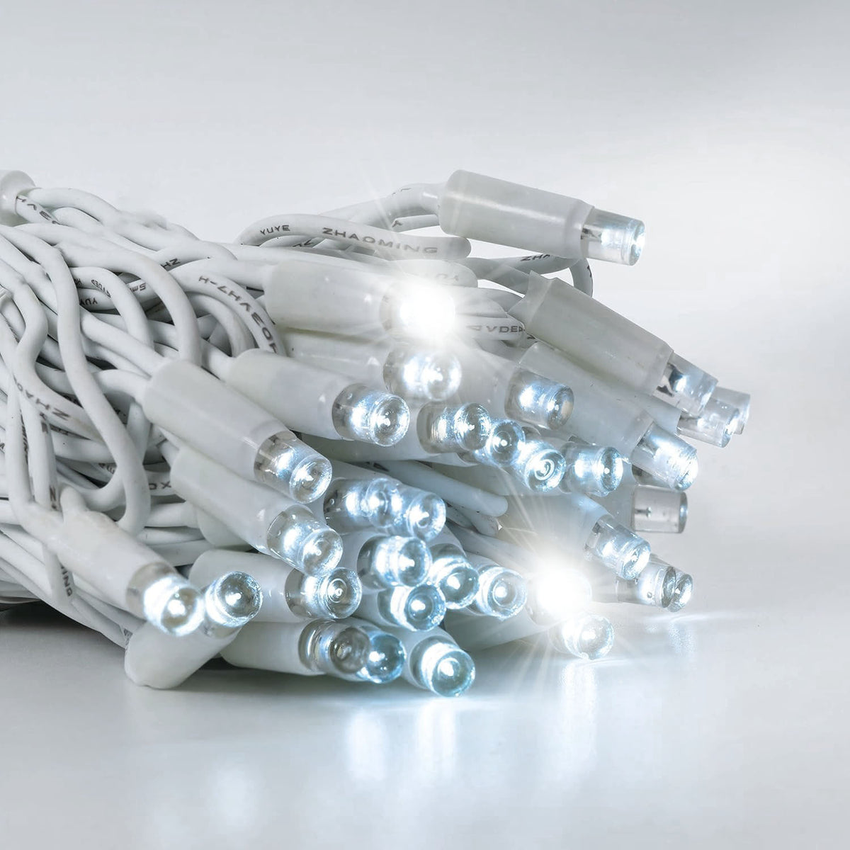 LUCE LED CAVO RETTO - BIANCO FREDDO - EFFETTO DIAMANTE
