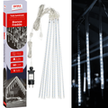 Tubi Luminosi LED Effetto Cascata (5PZ) - BIANCO FREDDO