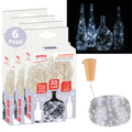 SET 3 FILI LUMINOSI A TAPPO - BIANCO FREDDO