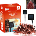 LUCE LED PANNELLO SOLARE - ROSSO RUBINO